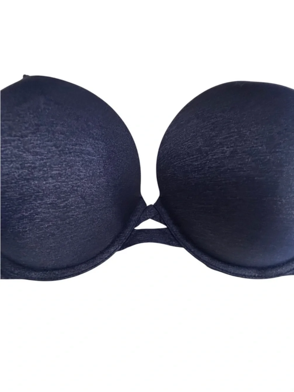 Victoria’s Secret navy blue Perfect Shape sexy lingerie undergarment bra 34DDD - Picture 12 of 13